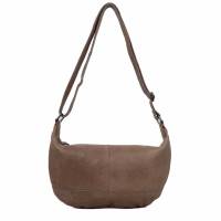 BEAR DESIGN Umhängetasche Taupe Leder