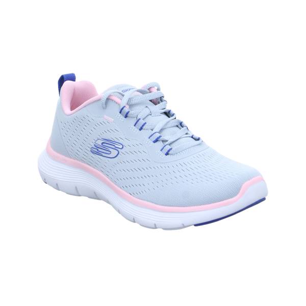 Bild 1 - SKECHERS Sneaker Hellgrau Textil Vegan