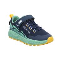 Bild 1 - PRIMIGI Jungen-Halbschuh Klett Blau Leder Sneaker Bild 1 - PRIMIGI Jungen-Halbschuh Klett Blau Leder Sneaker