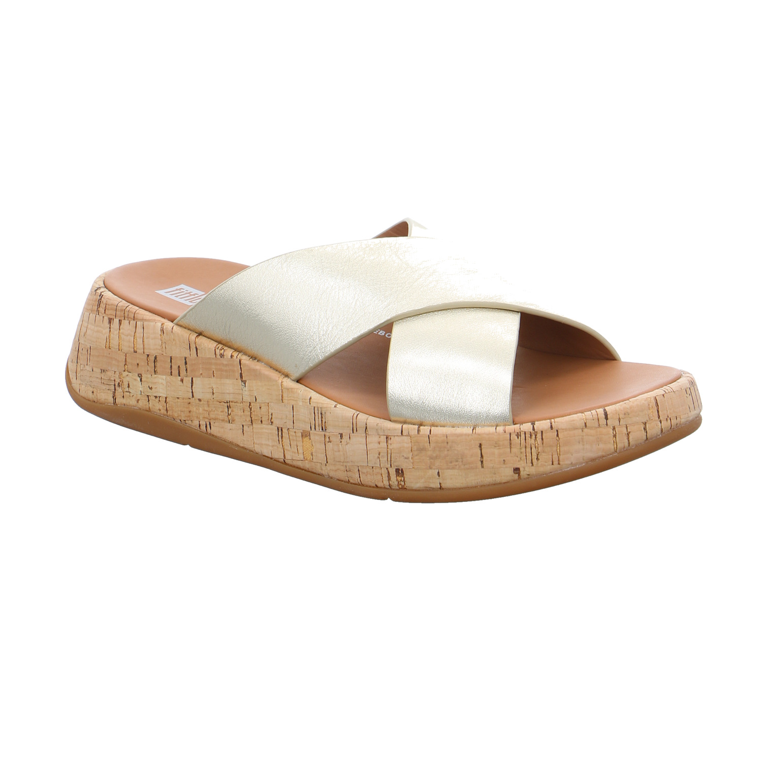 FITFLOP Pantolette Gold Leder