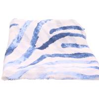 * Schal Blau Textil Loop