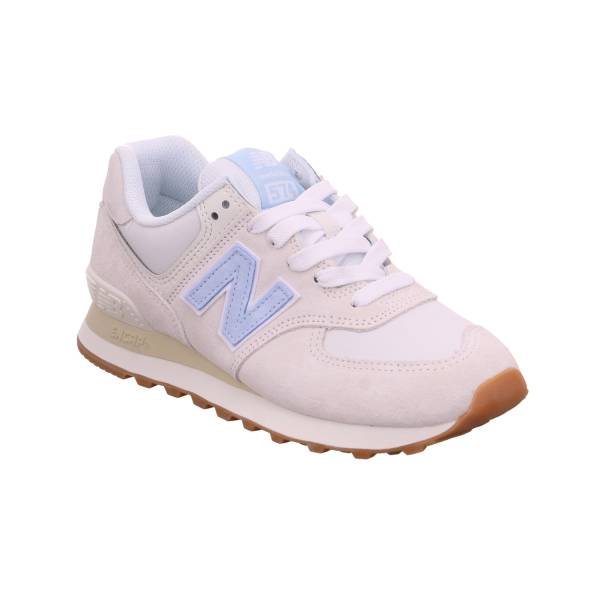 Bild 1 - NEW BALANCE Training Fitnessschuhe Beige Leder