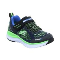 SKECHERS Kleinkinder-Sport -Halbschuh Blau Textil Sneaker Waterproof