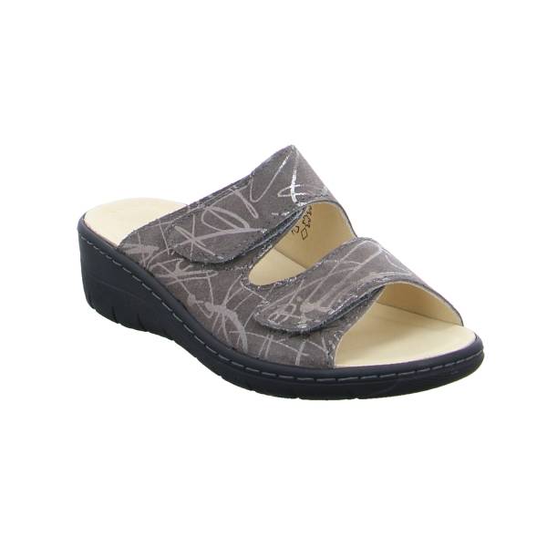 Bild 1 - COLLECTION CHRISTA PFAFF Pantolette Grau Leder