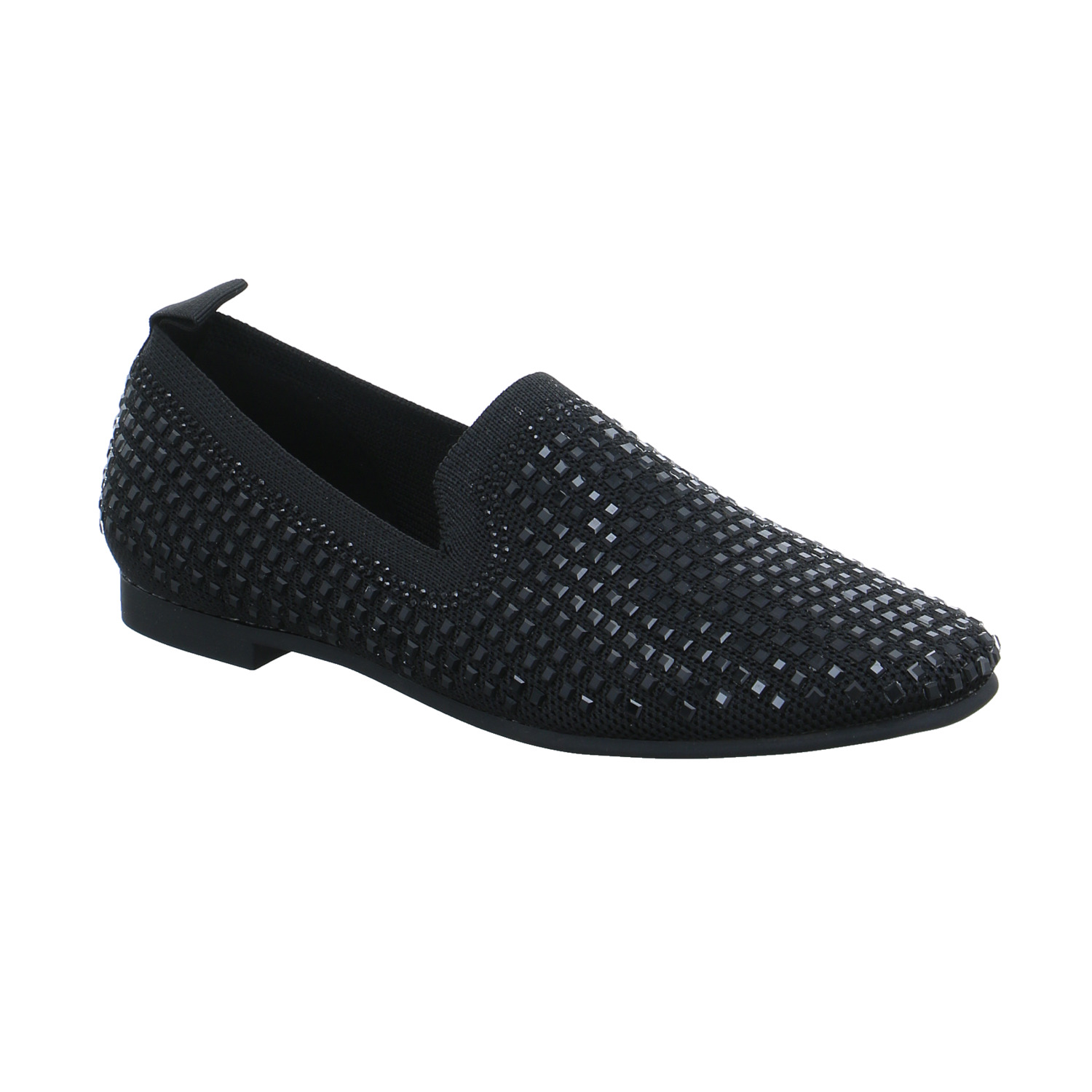 LA STRADA Slipper Schwarz Textil