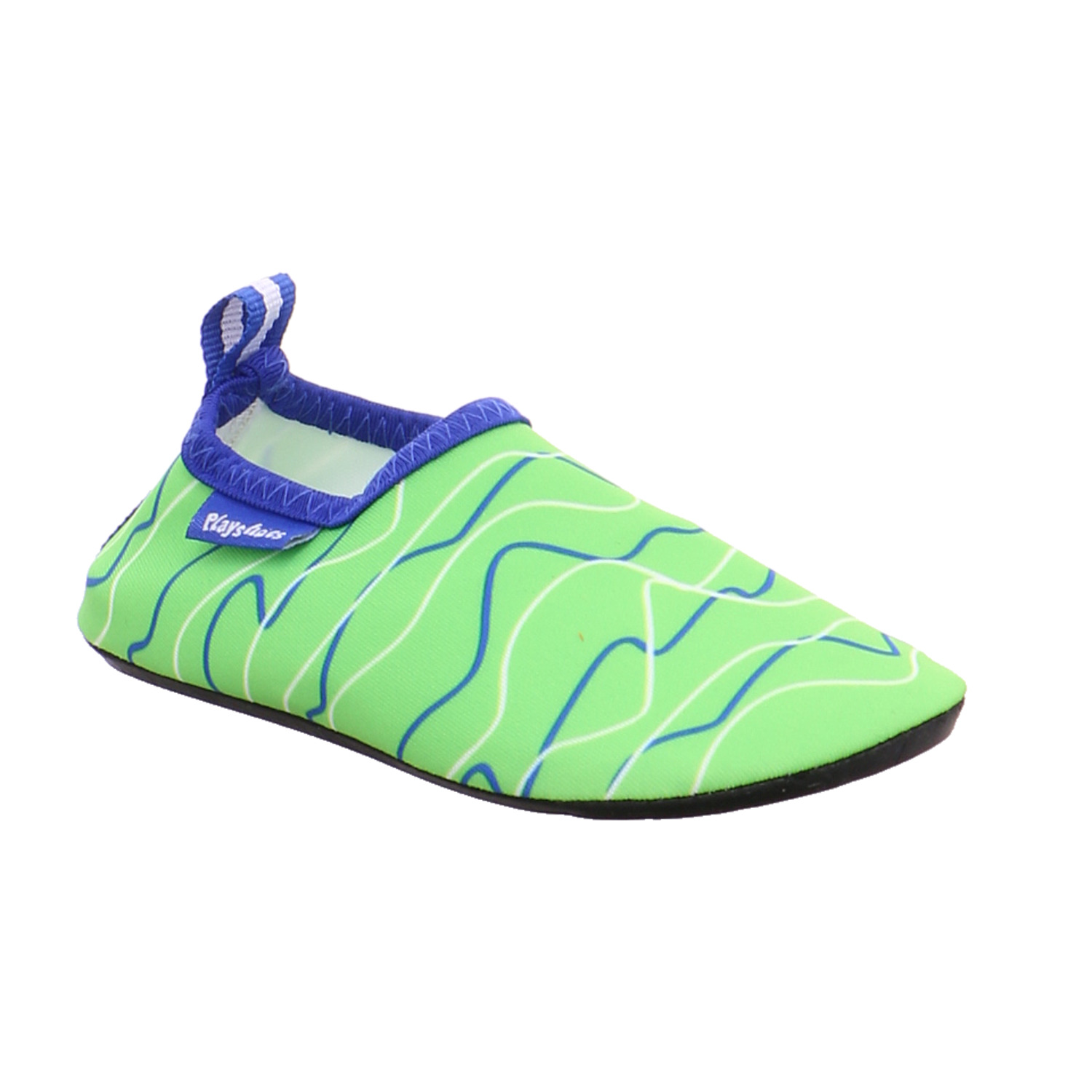 PLAYSHOES Kleinkinder-Sandale wasserfest Limette Textil Barfussschuh PLAYSHOES Kleinkinder-Sandale wasserfest Limette Textil Barfussschuh