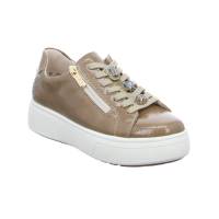 Bild 1 - RIEKER Sneaker Beige Lederimitat Bild 1 - RIEKER Sneaker Beige Lederimitat