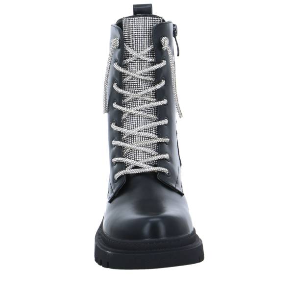 Bild 2 - LA STRADA Boot Schwarz Lederimitat