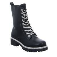 Bild 1 - LA STRADA Boot Schwarz Lederimitat Bild 1 - LA STRADA Boot Schwarz Lederimitat