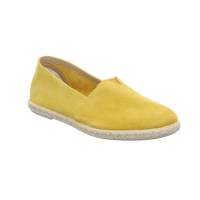 SCHUHENGEL Espadrille Gelb Leder