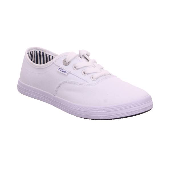 Bild 1 - S.OLIVER Sneaker Weiss Textil