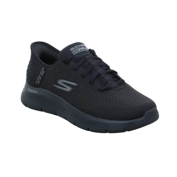 Bild 1 - SKECHERS Halbschuhe Sneaker Stoff Schwarz Synthetik
