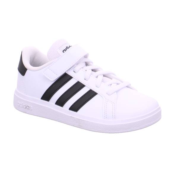 Bild 1 - ADIDAS Kinder Sportschuh Weiss Lederimitat