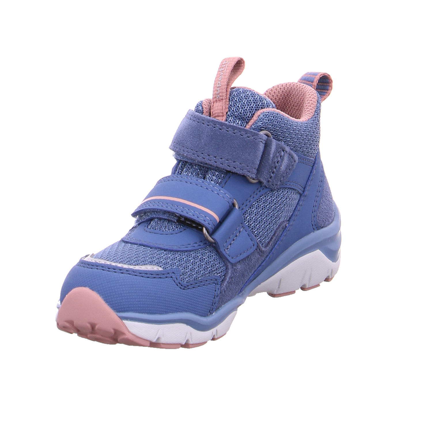 SUPERFIT Kleinkinder-Halbschuh Klett Hellblau Textil Bottine AR9206