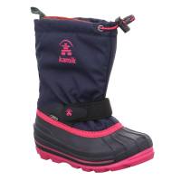 KAMIK Kinder-Snowboot Blau Textil Schneestiefel Mädchen