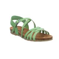 COSMOS COMFORT Bio-Sandalette Pastelgrün Leder