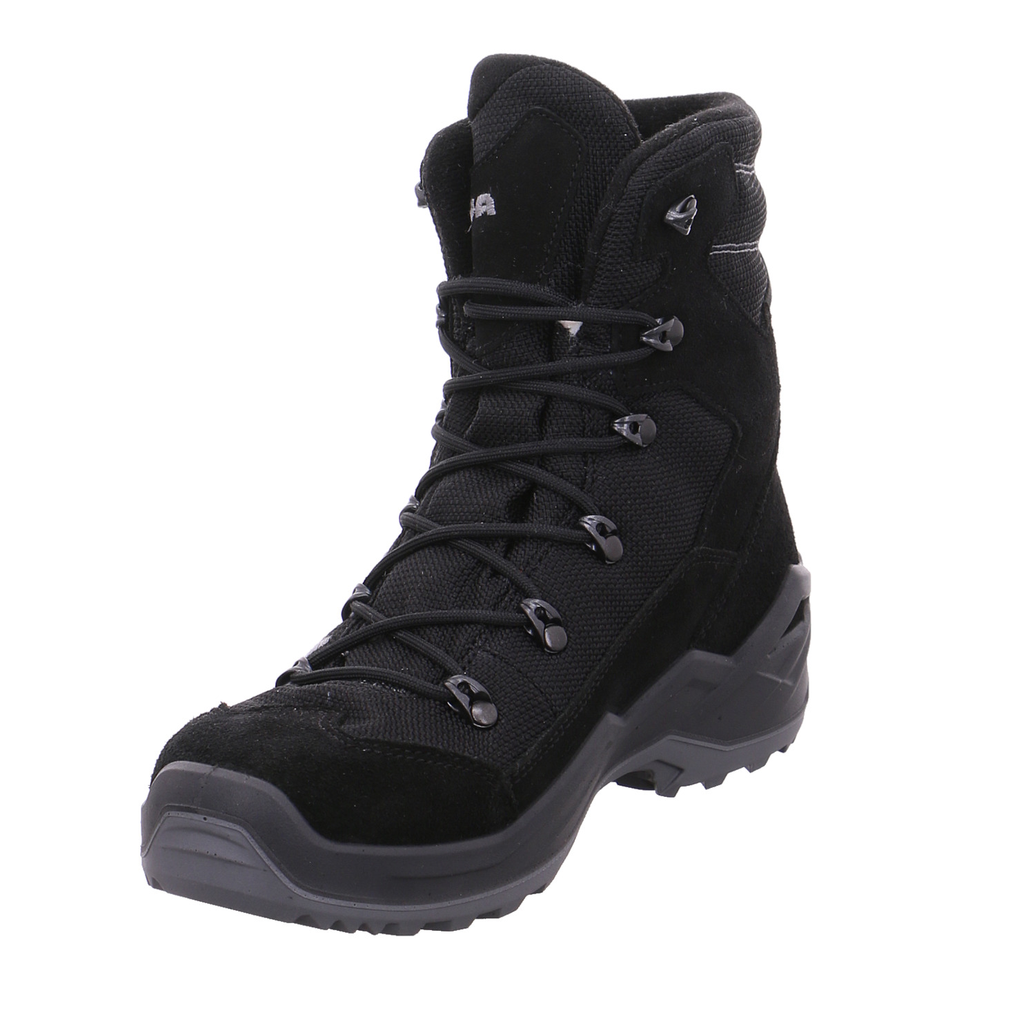 LOWA Jungen- Snowboot Membran Schwarz Textil Winter-Sneaker high YB8833