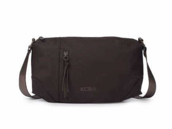 Bild 1 - KCB VEGAN BAGS Umhängetasche Braun Textil Wasserdicht Ja