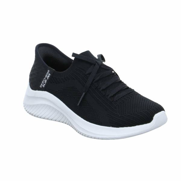 Bild 1 - SKECHERS Sneaker Schwarz Textil mit Wechselfussbett Vegan