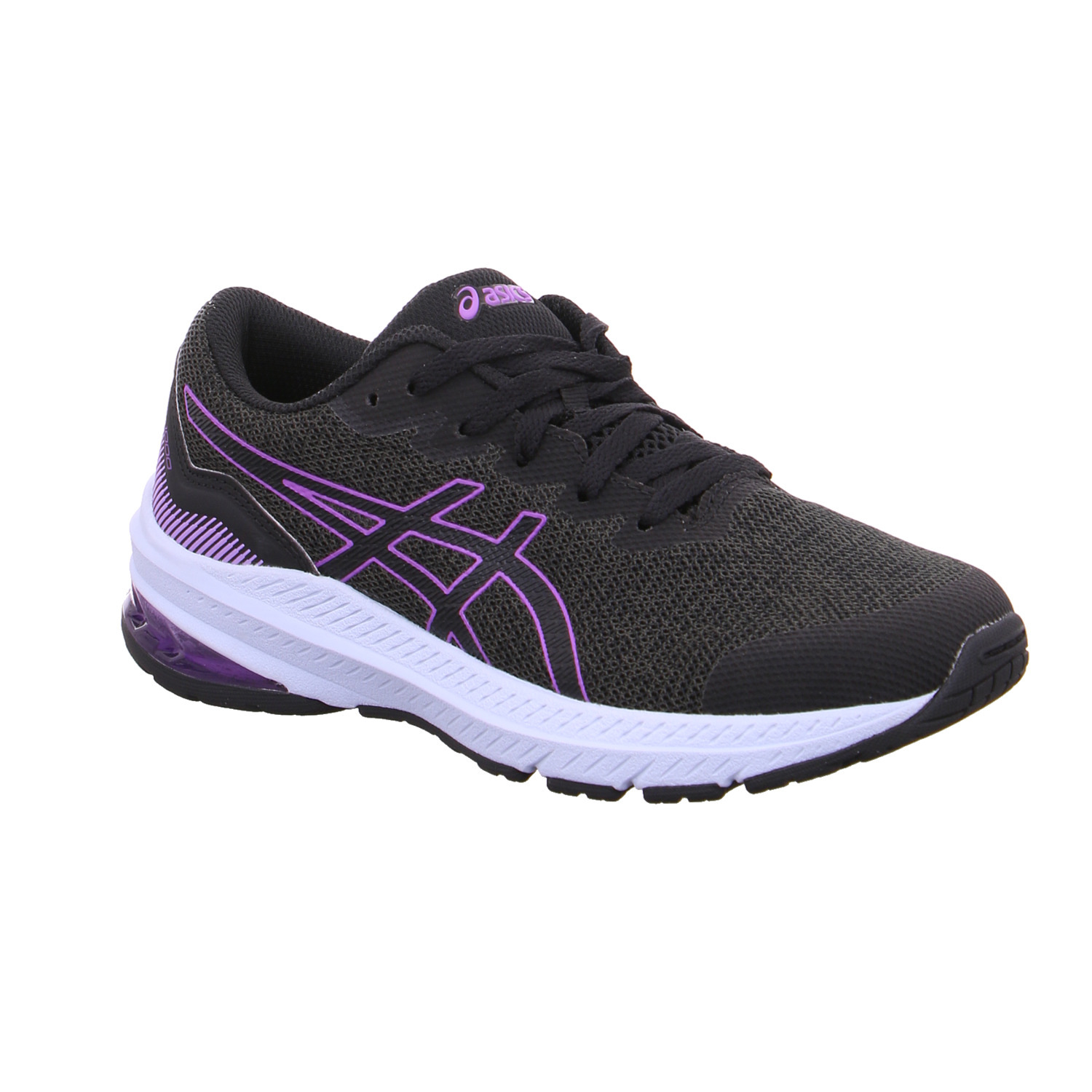 ASICS Kinder Sportschuh Schwarz Synthetik