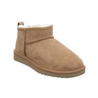 * Boot Cognac Leder