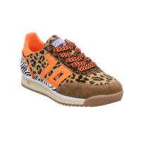 * Sneaker Leopard Leder