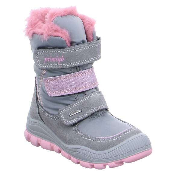 Bild 1 - PRIMIGI Kleinkinder-Snowboot Membran Grau Textil Winterstiefel