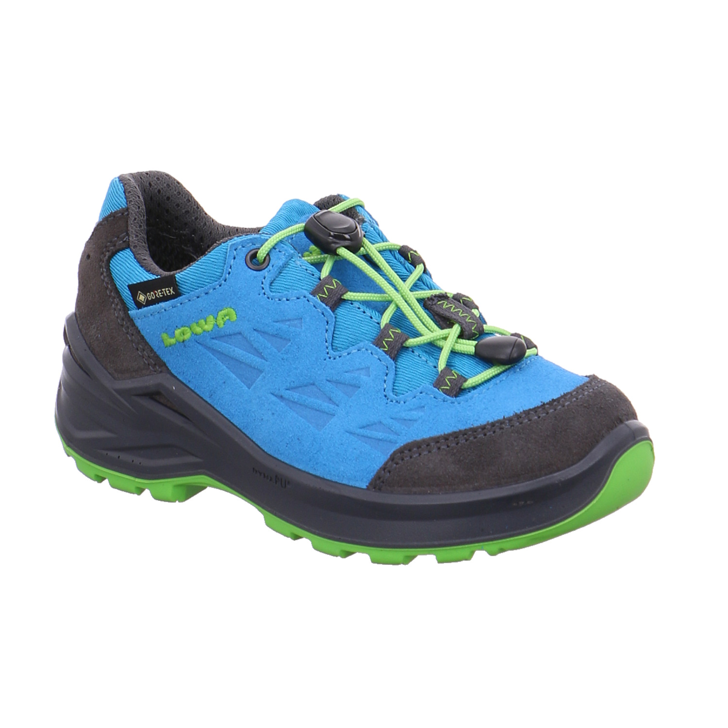 LOWA Kleinkinder-Sport -Halbschuh Blau Leder Sneaker Outdoor YB8395 LOWA Kleinkinder-Sport -Halbschuh Blau Leder Sneaker Outdoor YB8395