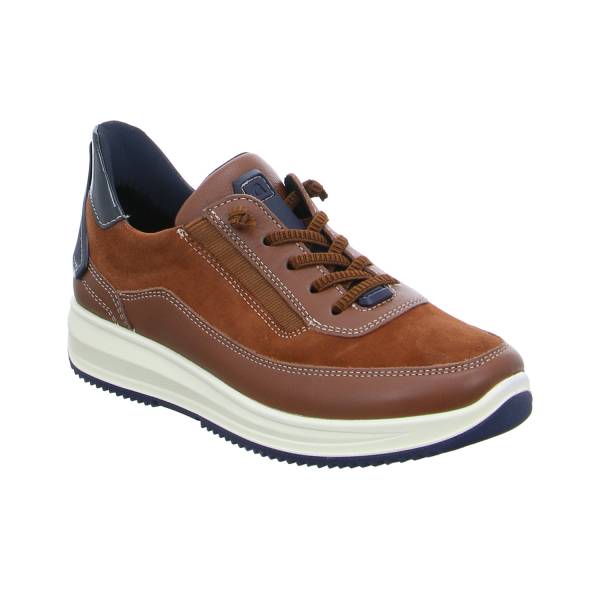 Bild 1 - ARA Comfort-Schnürer Cognac Leder mit Wechselfussbett