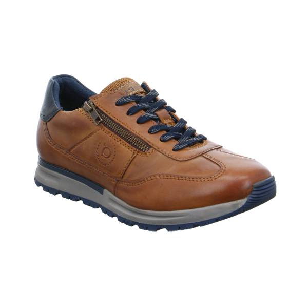 Bild 1 - BUGATTI SHOES Halbschuhe Sneaker Cognac Leder