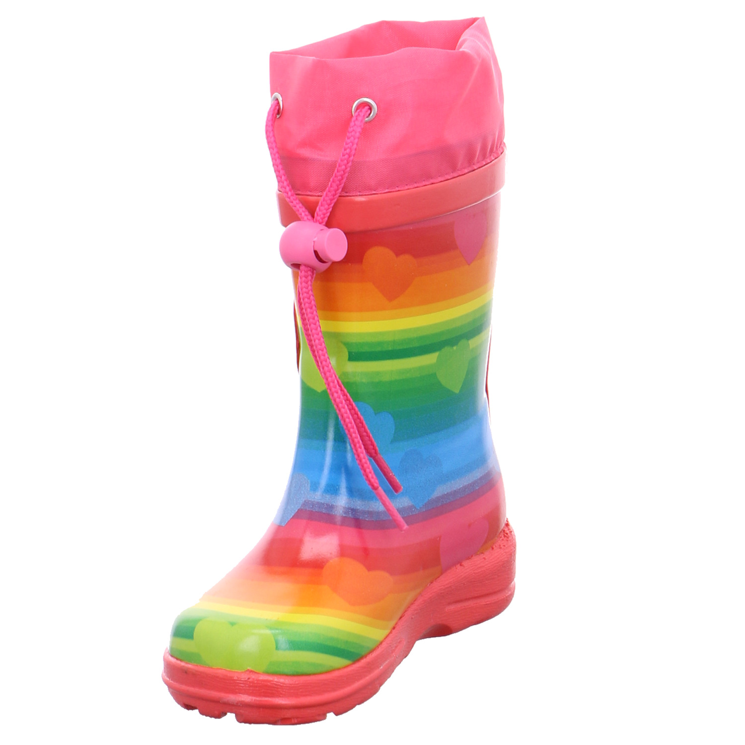 BECK Kinder-Gummistiefel Pink Synthetik YB6437