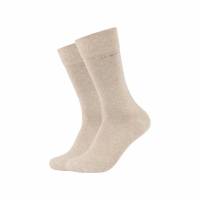 CAMANO Freizeitsocken Offwhite Textil 2-ER Pack