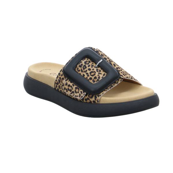Bild 1 - GABOR Pantolette Leopard Leder