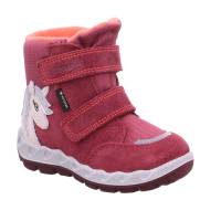 SUPERFIT Kleinkinder-Snowboot Membran Pink Textil Baby-Winterstiefel