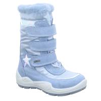 PRIMIGI Mädchen-Snowboot Membrane Hellblau Textil Winterstiefel