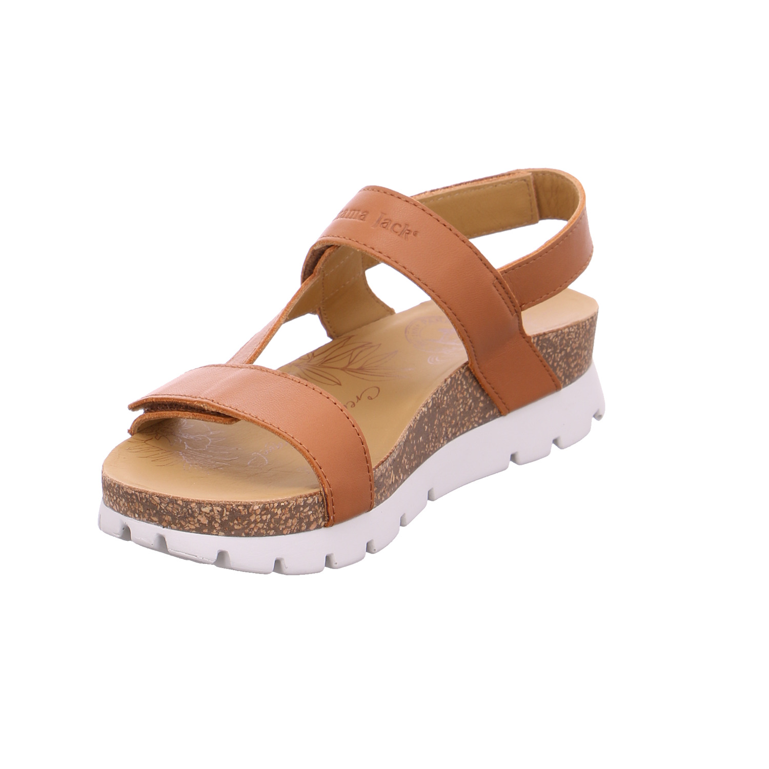 PANAMA JACK Sandalette Cognac Leder