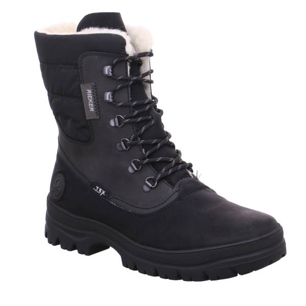 Bild 1 - RIEKER Snowboots Schwarz Synthetik