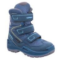 LOWA Kleinkinder-Snowboot Membran Petrol Synthetik Winterstiefel unisex