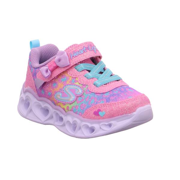 Bild 1 - SKECHERS Baby-Sport-Bottine Rosa Textil Sneaker