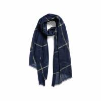 PIECES Schal Blau Textil