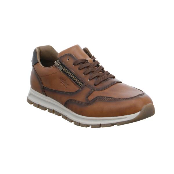 Bild 1 - RIEKER Halbschuhe Sneaker Cognac Leder