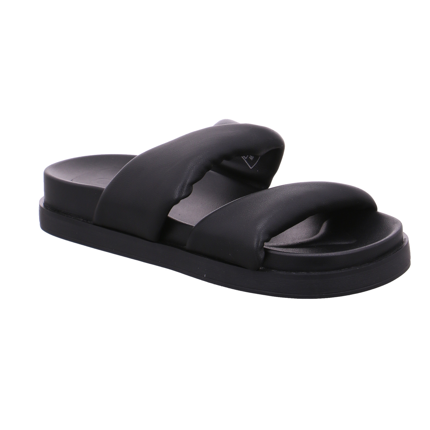 ONLY Pantolette Schwarz Lederimitat