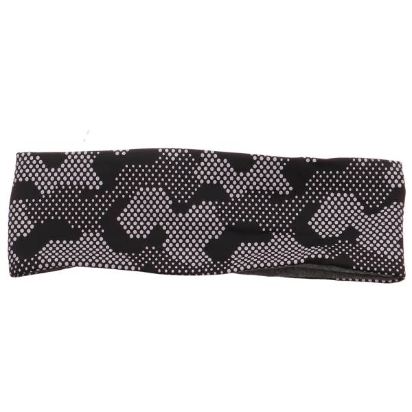 Bild 1 - CHILLOUTS Stirnband Schwarz Textil reflektierend