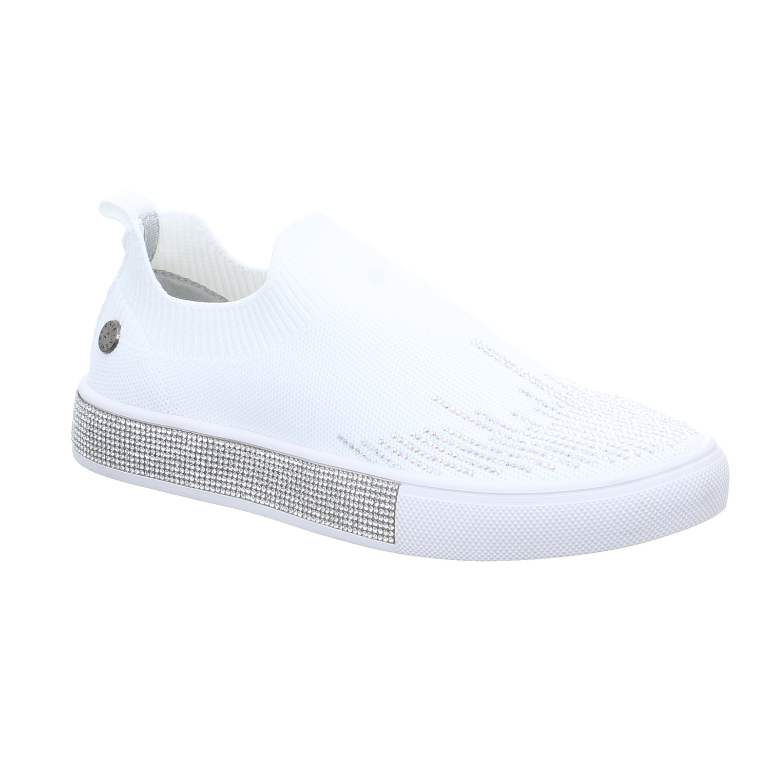 BERNIE MEV. Sneaker Weiss Textil Vegan PETA-Approved Vegan