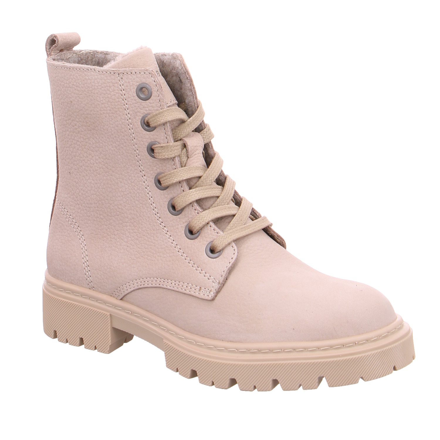 BULLBOXER Mädchen-Winter-Bottine Offwhite Leder Boot AR8340 BULLBOXER Mädchen-Winter-Bottine Offwhite Leder Boot AR8340