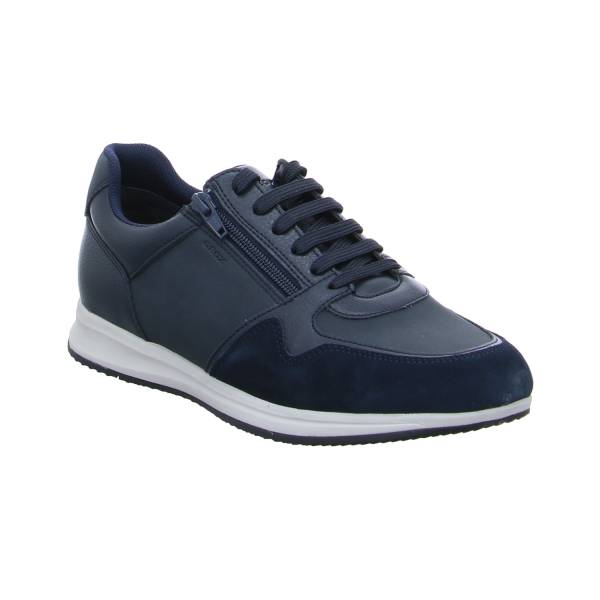 Bild 1 - GEOX Halbschuhe Sneaker Blau Leder