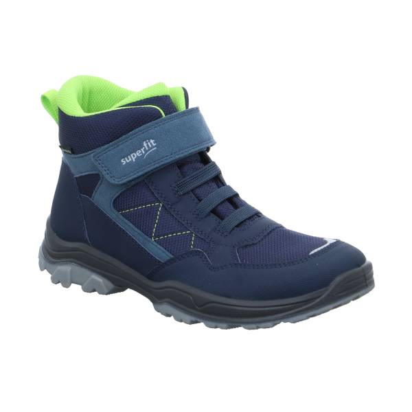 Bild 1 - SUPERFIT Jugend-Boot Dunkelblau Textil Sneaker high