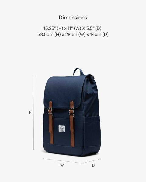 Bild 3 - HERSCHEL Rucksäcke Blau Synthetik Rucksack