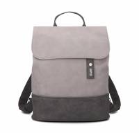 ZWEI Rucksack Grau Lederimitat Ja