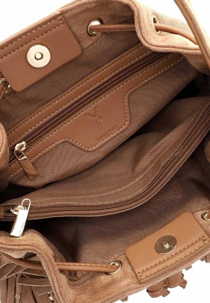 Bild 3 - SURI FREY Beuteltasche Taupe Lederimitat Ja